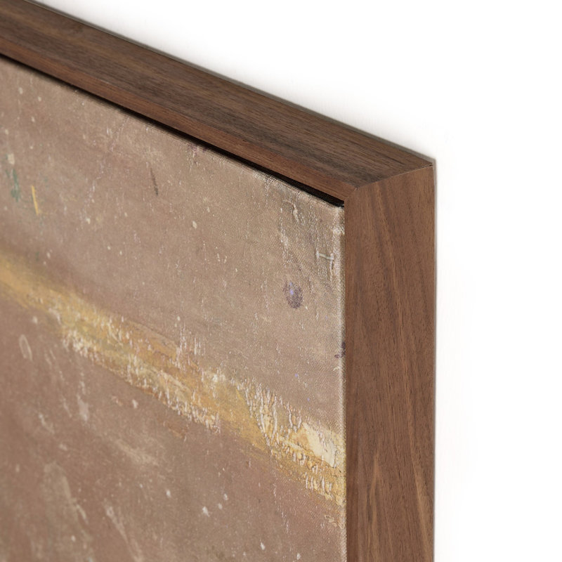 Ochre Painting by Paul Meyer, 32" H x 32" W