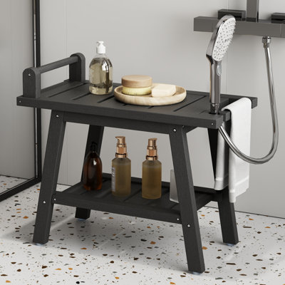 Natilea High-Density Polyethylene (HDPE) Shower Bench