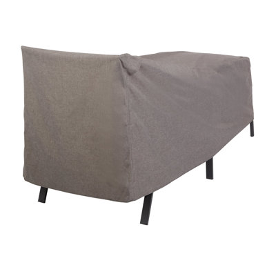Modern Leisure Garrison Patio Chaise Lounge Cover, Waterproof, 65"L x 28"W x 29"H, Granite
