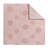 Chic Pink Floral Bedding Set, Chenille Reversible Style For Home