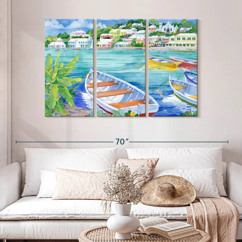Mehar St. George Harbour, 32" H x 50" W