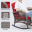 Chaise de patio avec coussins Mevlude-510841023