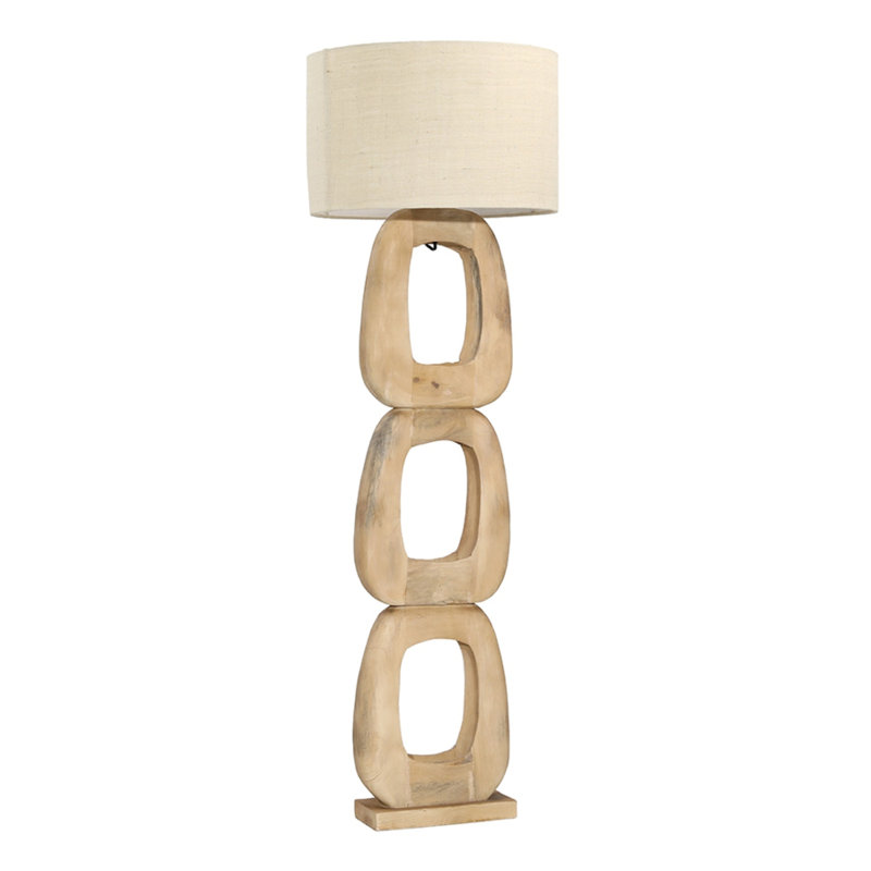 Kelvin 62" Novelty Floor Lamp, Natural
