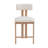 Canterbury 26.5" Stylish Round Counter Stools With Low Back-142822014