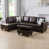 Brown Faux Leather