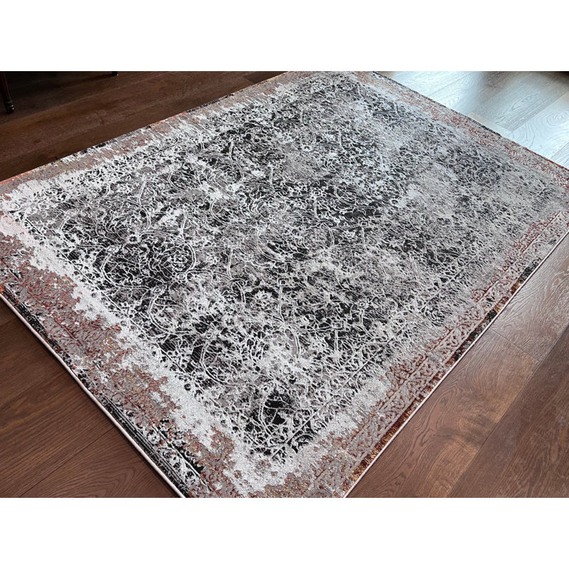 Rectangle Jayla Area Rug with Non-Slip Backing, Rectangle 8' X 11'