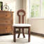 Chaise de salle à manger en bois massif rétro Vintage-1800895423