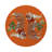 Tiger Seeing Double Orange Tabletop Set