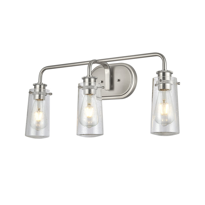 Meuble-lavabo 3 litres avec verre à bulles, Argent