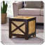 Tabouret polyvalent en bois de manguier