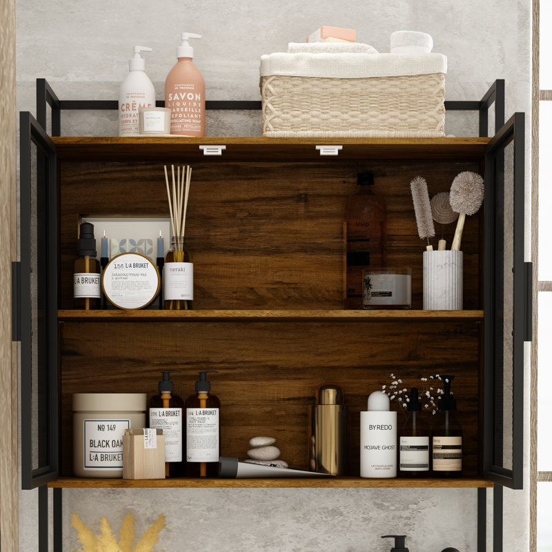 Rangement au-dessus de la toilette Cothern