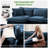  Chenille 3-seater Sofa – Deep Seats, Supple Armrests & Big Pillows – Slipcovered For Living Room/apartment-2024342180