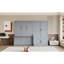 Grand lit escamotable mural avec placard-812144500