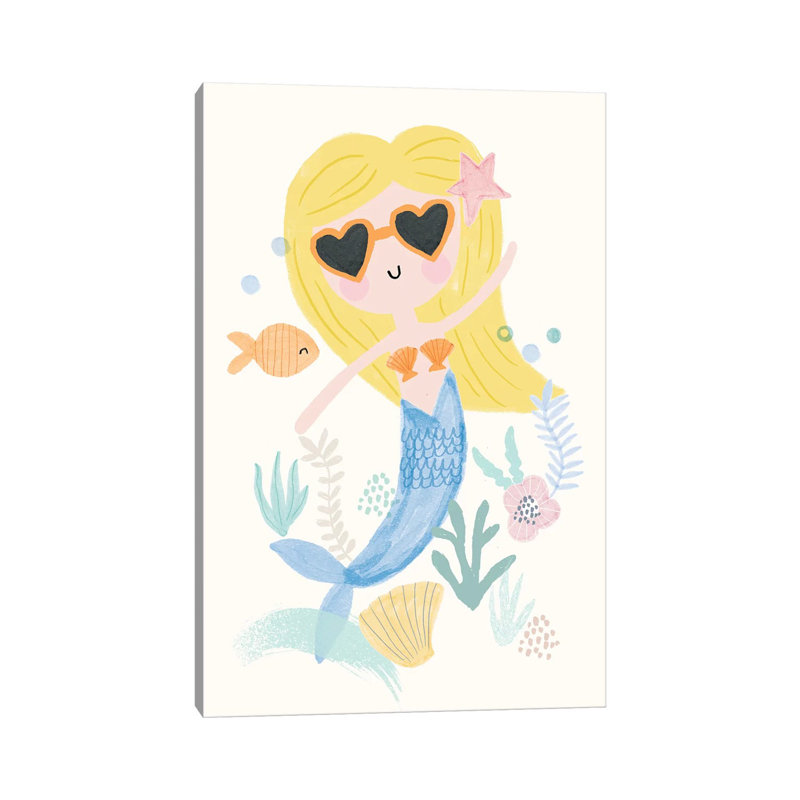 Everyday Under The Sea III by Lisa Barlow - Wrapped Canvas Print, 30.48 cm H x 45.72 cm W