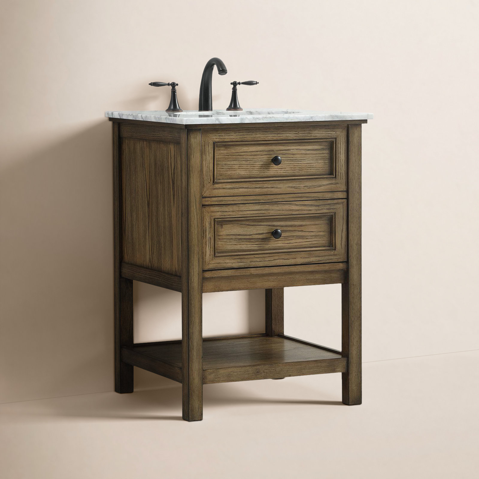 Bonsai 24'' Single Bathroom Vanity, Driftwood