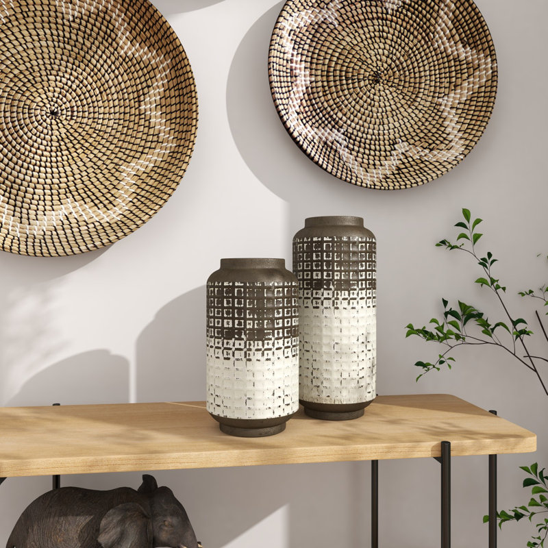 Metal Table Vase