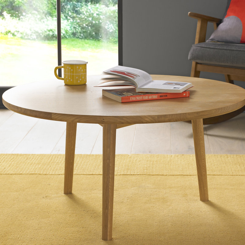 Abdiel Solid Wood Four Leg Coffee Table