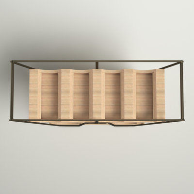 Keithsburg 7 Bottle Tabletop Wine Bottle Rack in