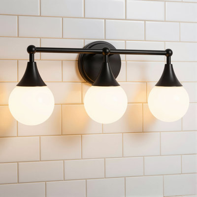 3-light Dimmable Vanity Light