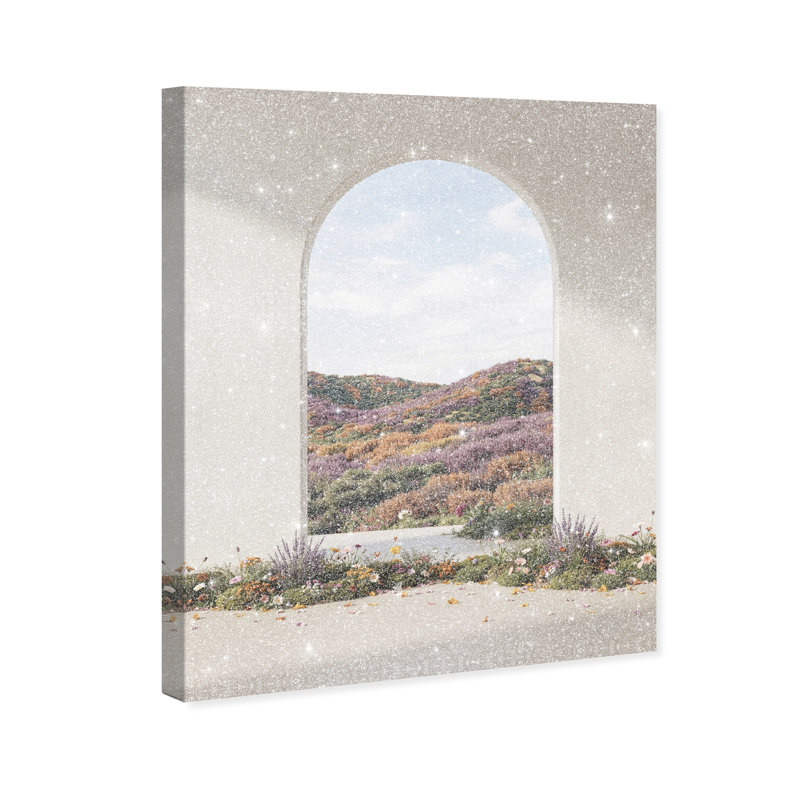 Window To Paradise II Print by Oliver Gal, 36"H x 45"W, Gallery Wrapped