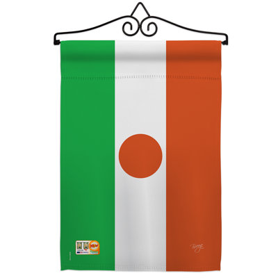 Double Sided 18.5'' H x 13'' W Polyester Garden Flag