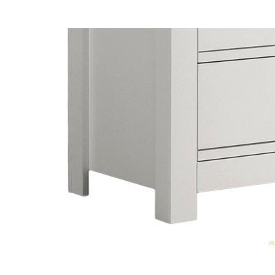 Cassini 51" White 6-Drawer Dresser