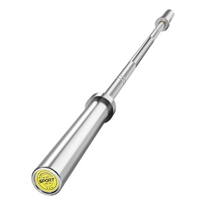 7FT Olympic Barbell, 2-Inch Power Bar for Squats & Deadlifts, 1000 lbs Capacity