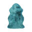 Tapis bleu en peau de mouton Haghni-694957238