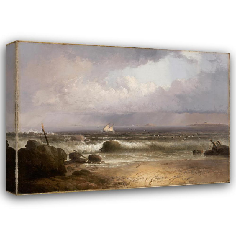 «Coming Squall» par Thomas Doughty - Art mural sur toile tendue avec châssis, H 24 po x l 17 po
