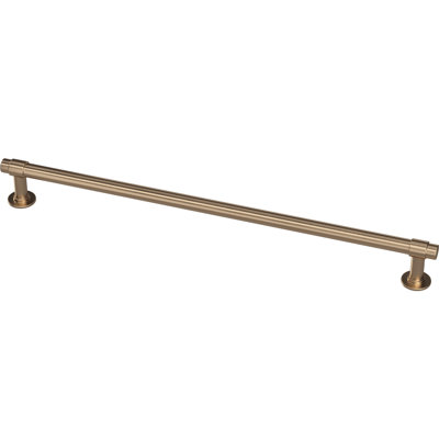 Franklin Brass (10-Pack) – Champagne Bronze Cabinet Handles, 10 Inch Hole Centre, Modern Pulls for Drawers, Kitchen Cabinet Door, Dressers | Francisco
