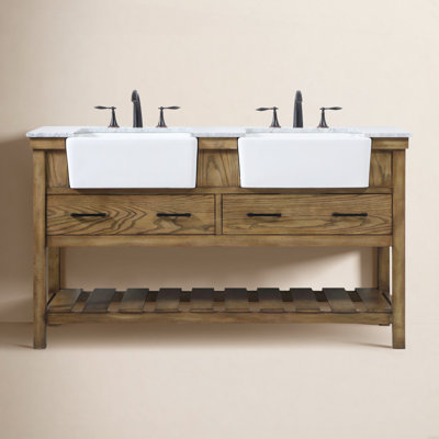 Pelaghia 60'' Double Bathroom Vanity