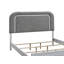 Grand lit (matelas non inclus), blanc