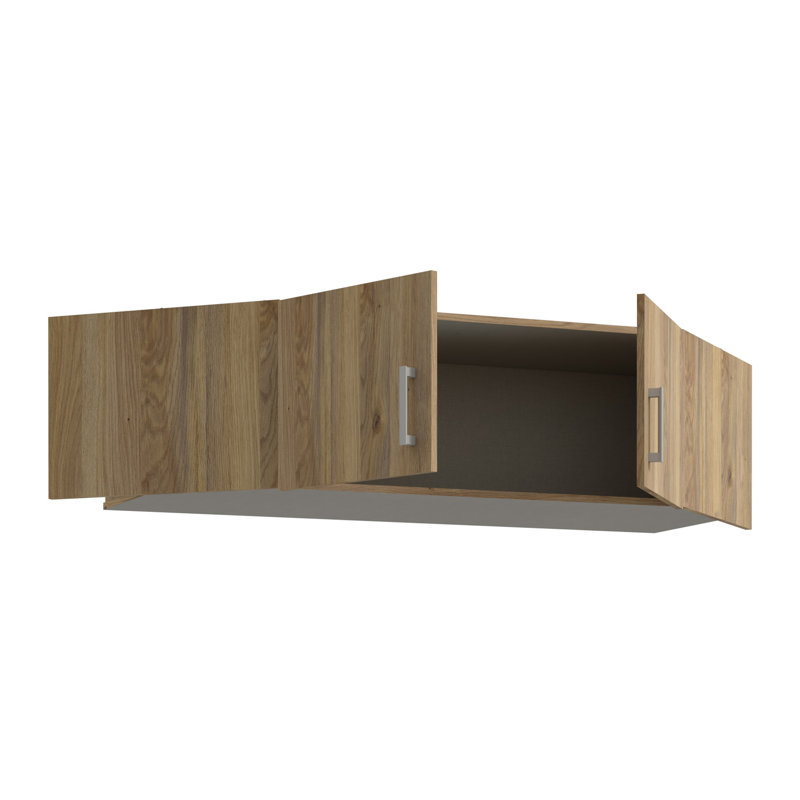 Extention for Corner Wardrobe with 2 Doors, Engineered Wood,165.2cm W x 38.1cm H x 54.2cm D, Mauvella oak