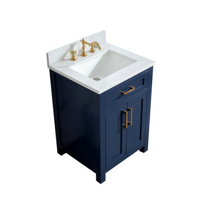 Ensemble de meuble-lavabo simple 24 po 24 po