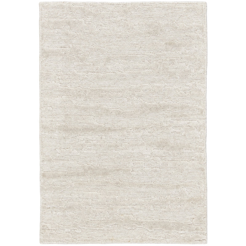 Tapis moderne ivoire Nourison Theos 2 pi x 3 pi, Rectangulaire 2 pi x 3 pi, Ivoire ivoire