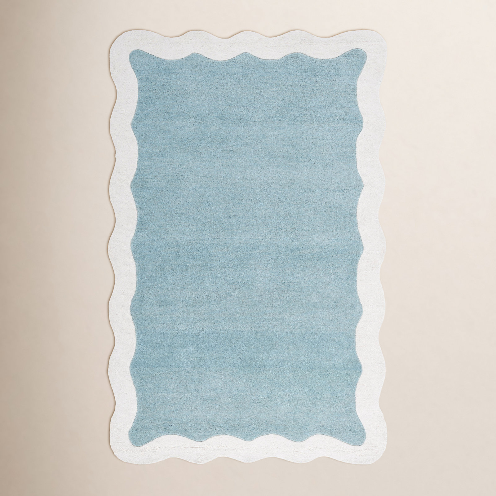 Hand-Tufted Wool Rug, Rectangle 4' x 6'