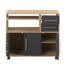 Seyma Wood Kitchen Cart-49390893