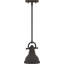 Mini-luminaire suspendu 1 lumière de 7 po de large Longshore Tides V1185 - Bronze