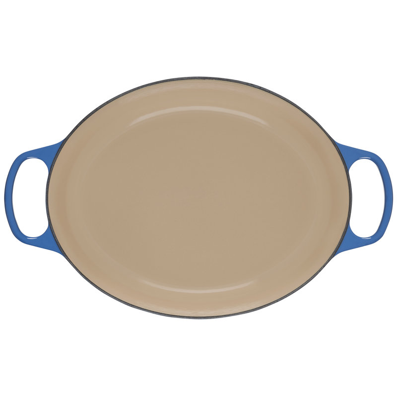 Le Creuset Enameled Cast Iron Oval Dutch Oven with Lid, 9.5 quarts, Marseille