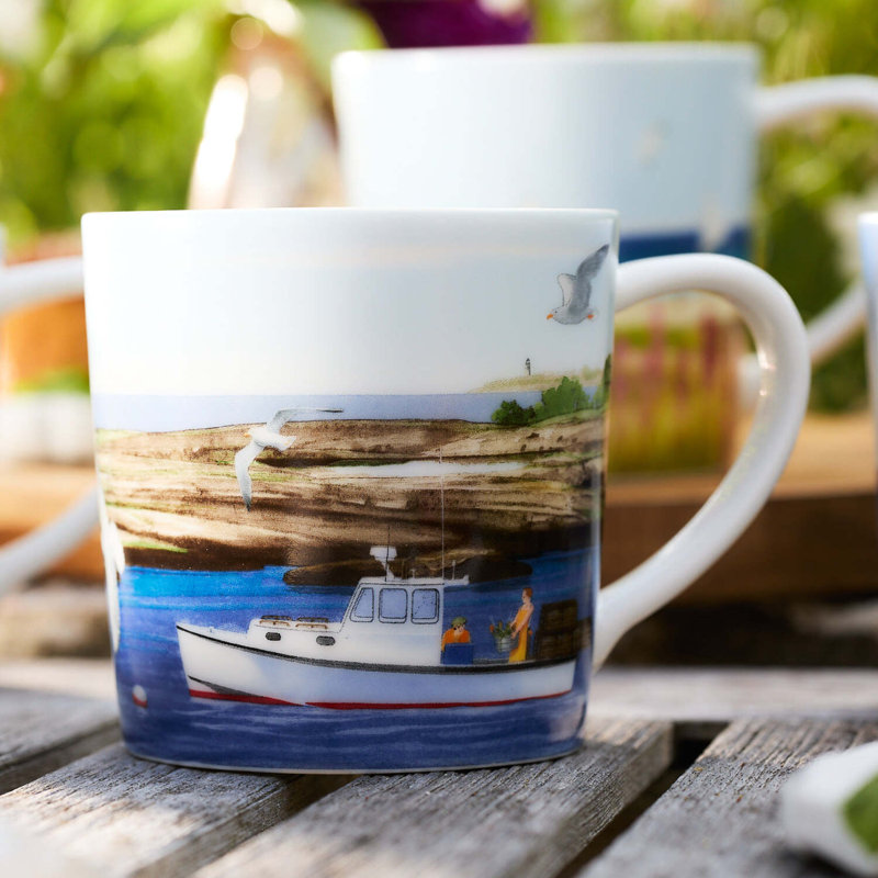 Felix Doolittle Handmade Porcelain Coffee Mug