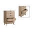 Commode 5 tiroirs avec verrouillage Hsiu
