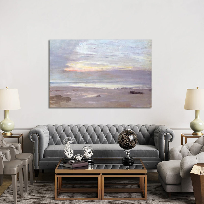 Crepuscule In Opal Trouville by James Abbott McNeill Whistler - 1 Piece Wall Art on Canvas, Does Not Apply