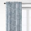 Shellabrate Cornflower Cotton Rod Pocket Drapery Panel Set of 2-1232504749