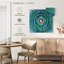 Mandala bleu sarcelle Kerner-109232144