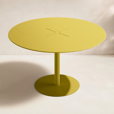 X 48'' Aluminum Outdoor Dining Table
