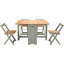 Palmateer 4 - Person Dining Set-1024847964