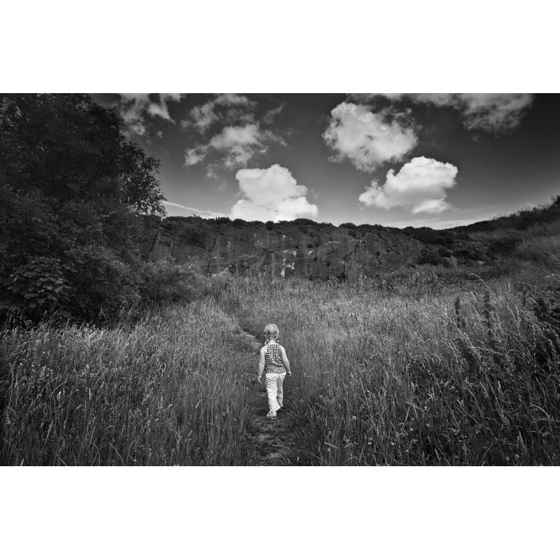 Beyond the Ridge I - Photograph, Wrapped Canvas, 51 cm H x 76 cm W