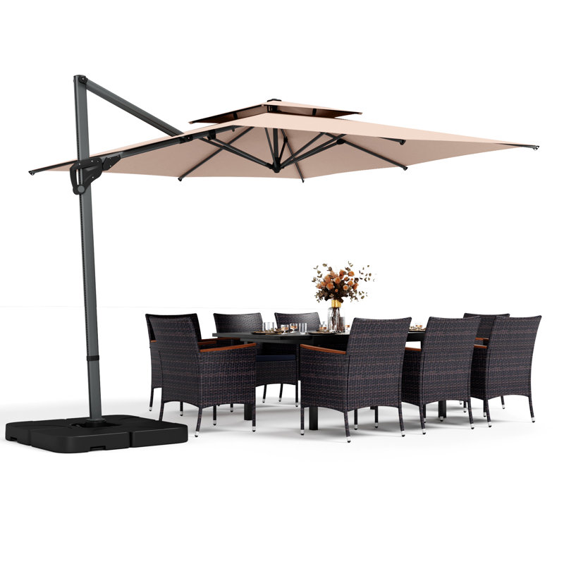 Parasol en porte-à-faux 120 po Salem