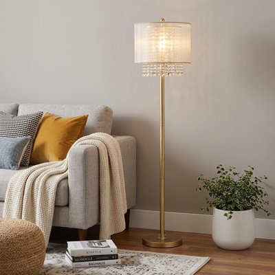 Lampe sur pied 65 po Deric