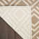 Tapis d'intérieur moderne brun Ebern Designs Garp